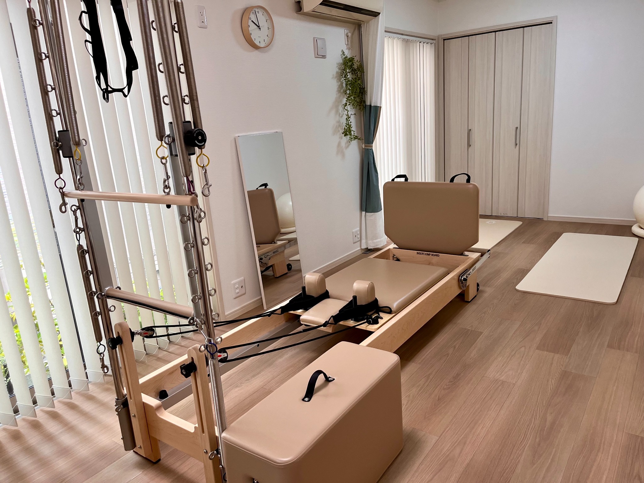 Pilates.Hidamariのスタジオ風景